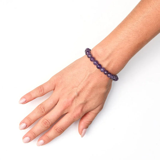 Deep Amethyst Breath Bead | The Inner Peace Collection